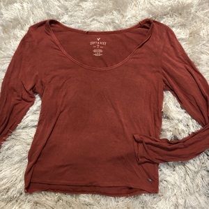 Long Sleeve American Eagle Blouse